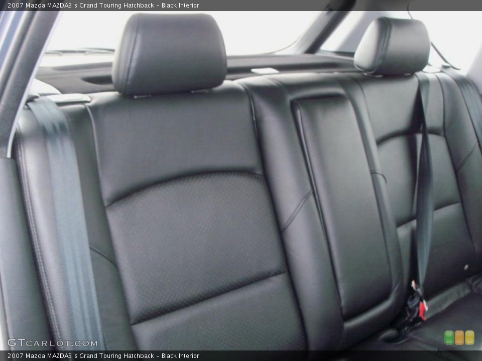 Black Interior Photo for the 2007 Mazda MAZDA3 s Grand Touring Hatchback #45866295
