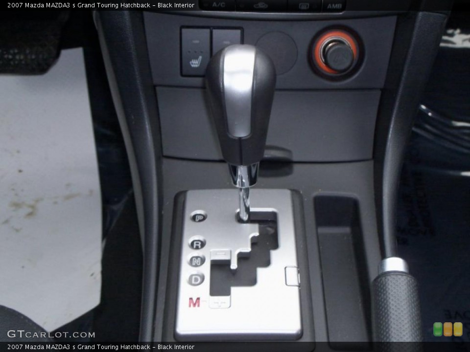 Black Interior Transmission for the 2007 Mazda MAZDA3 s Grand Touring Hatchback #45866355