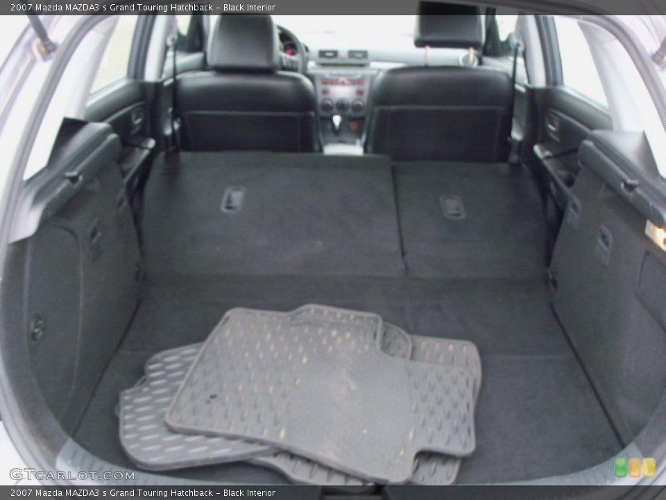 Black Interior Trunk for the 2007 Mazda MAZDA3 s Grand Touring Hatchback #45866399