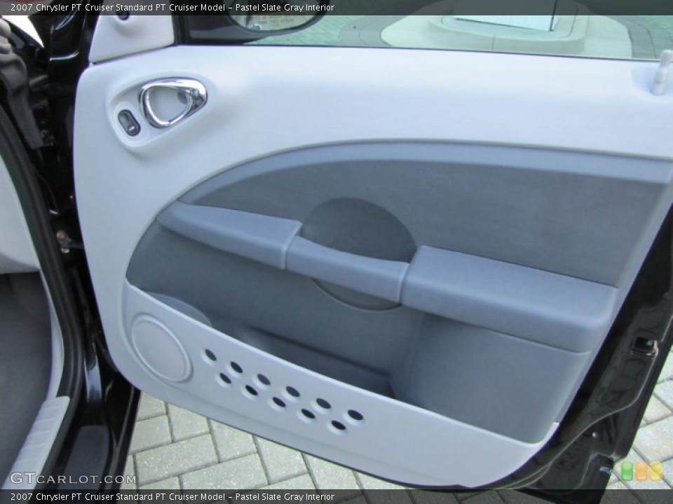 Pastel Slate Gray Interior Door Panel for the 2007 Chrysler PT Cruiser  #45866419