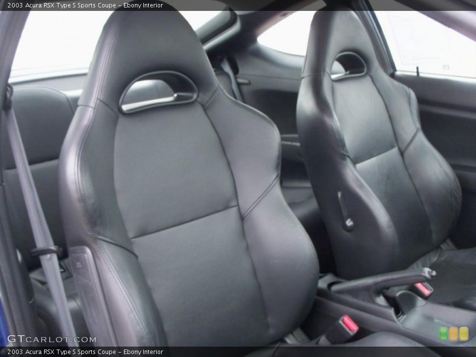 Ebony Interior Photo for the 2003 Acura RSX Type S Sports Coupe #45866543