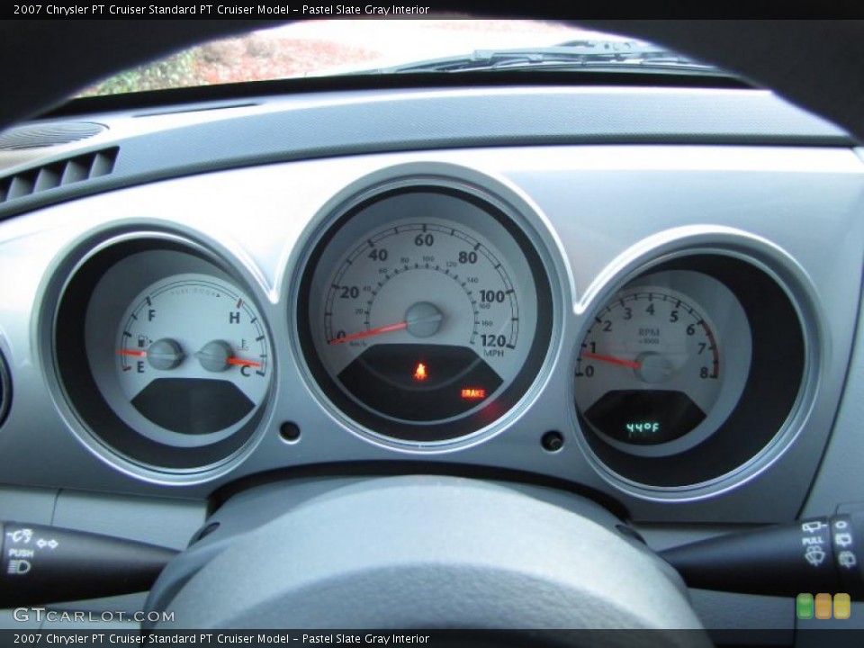 Pastel Slate Gray Interior Gauges for the 2007 Chrysler PT Cruiser  #45866603