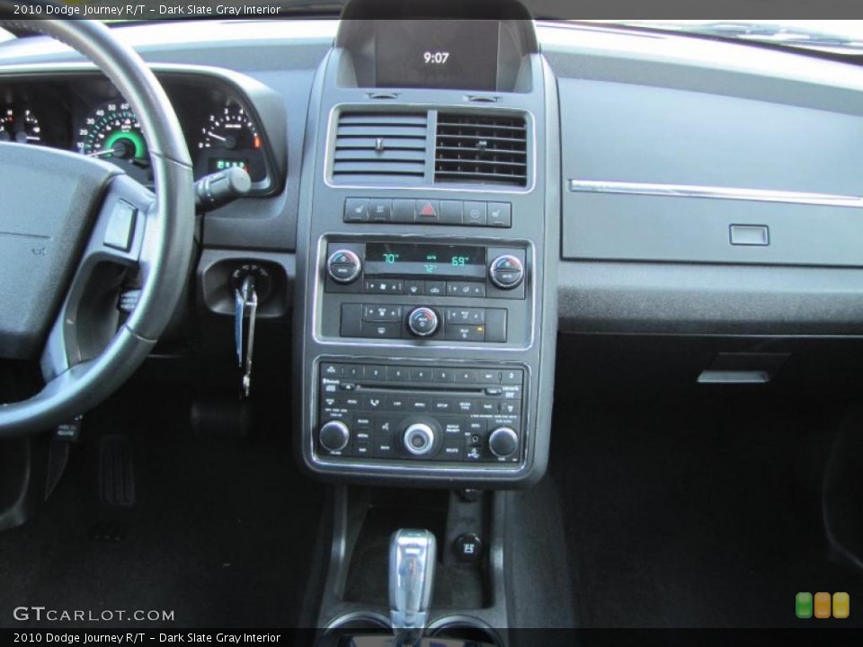 Dark Slate Gray Interior Controls for the 2010 Dodge Journey R/T #45866911