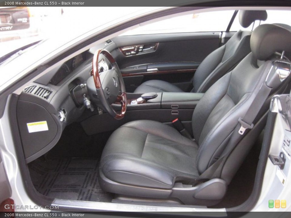 Black Interior Photo for the 2008 Mercedes-Benz CL 550 #45867835