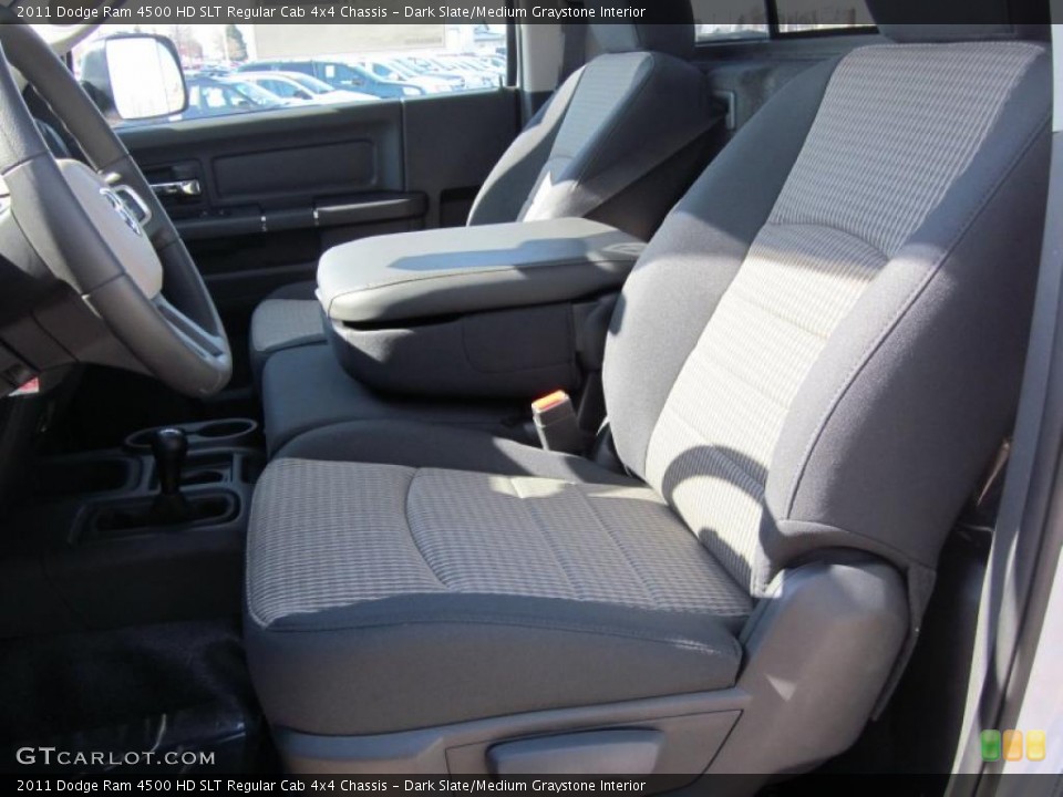 Dark Slate/Medium Graystone Interior Photo for the 2011 Dodge Ram 4500 HD SLT Regular Cab 4x4 Chassis #45868459