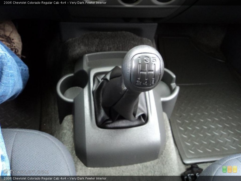 Very Dark Pewter Interior Transmission for the 2006 Chevrolet Colorado Regular Cab 4x4 #45869231