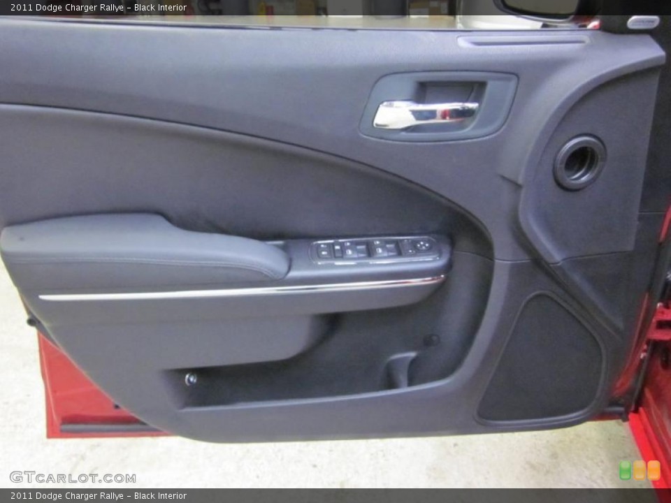 Black Interior Door Panel for the 2011 Dodge Charger Rallye #45870039
