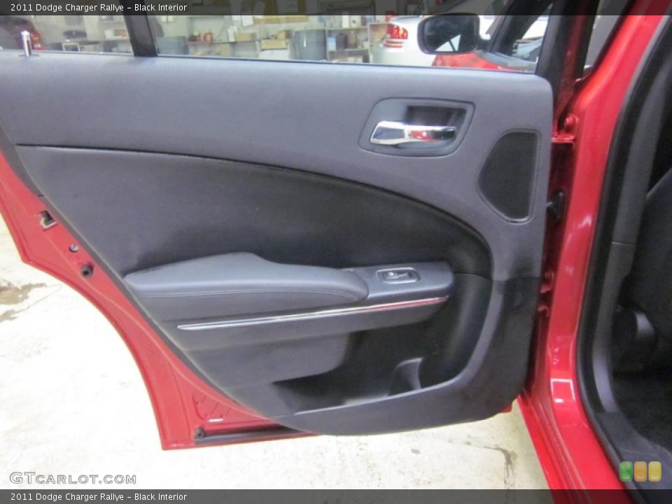 Black Interior Door Panel for the 2011 Dodge Charger Rallye #45870055