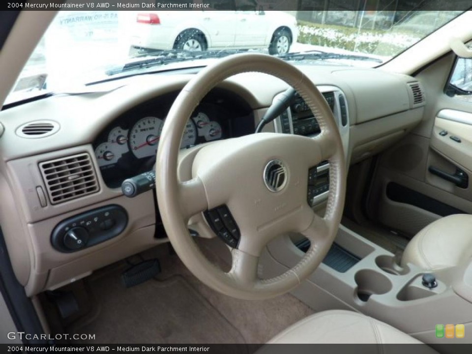 Medium Dark Parchment Interior Prime Interior for the 2004 Mercury Mountaineer V8 AWD #45871795