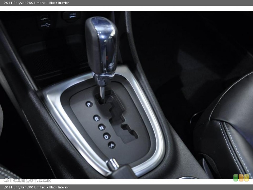 Black Interior Transmission for the 2011 Chrysler 200 Limited #45874942