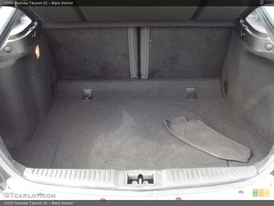 Black Interior Trunk for the 2006 Hyundai Tiburon GS #45877768
