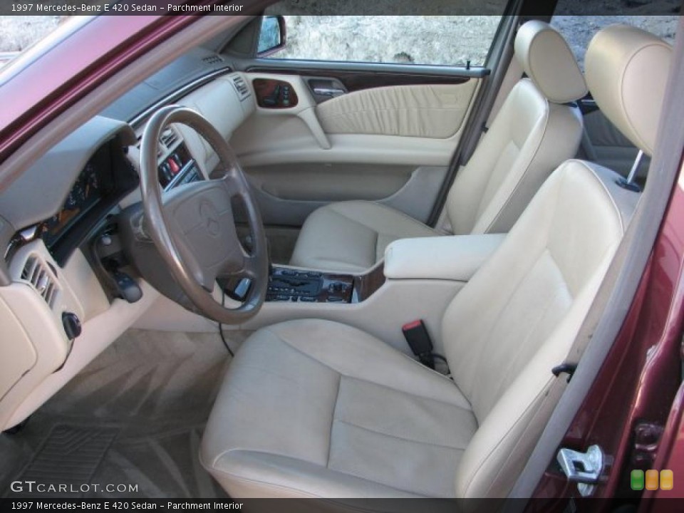 Parchment Interior Photo for the 1997 Mercedes-Benz E 420 Sedan #45882760