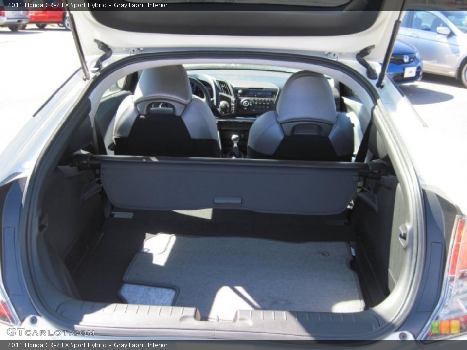 Gray Fabric Interior Trunk for the 2011 Honda CR-Z EX Sport Hybrid #45886352