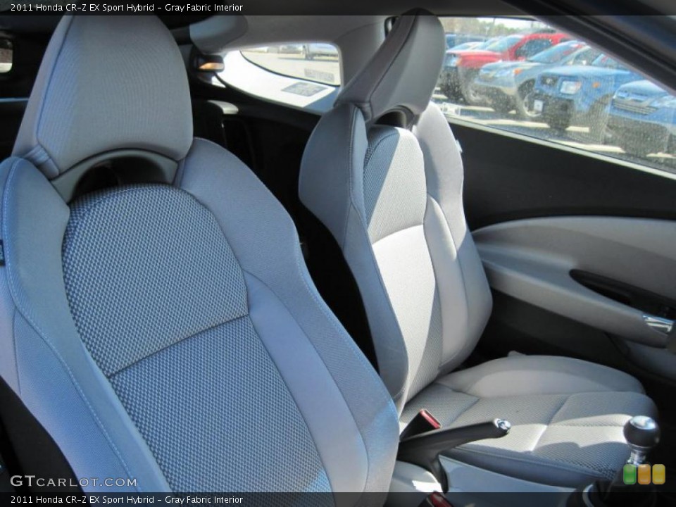 Gray Fabric Interior Photo for the 2011 Honda CR-Z EX Sport Hybrid #45886373