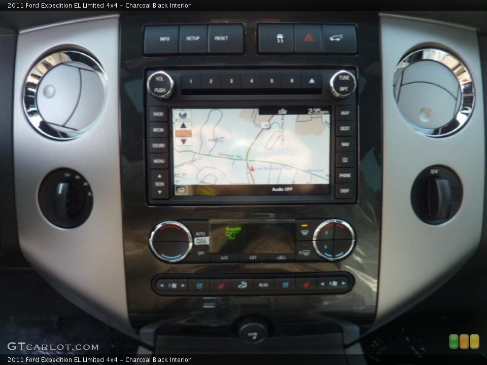 Charcoal Black Interior Navigation for the 2011 Ford Expedition EL Limited 4x4 #45886421