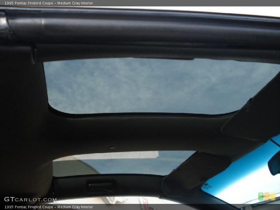 Medium Gray Interior Sunroof for the 1995 Pontiac Firebird Coupe #45889028