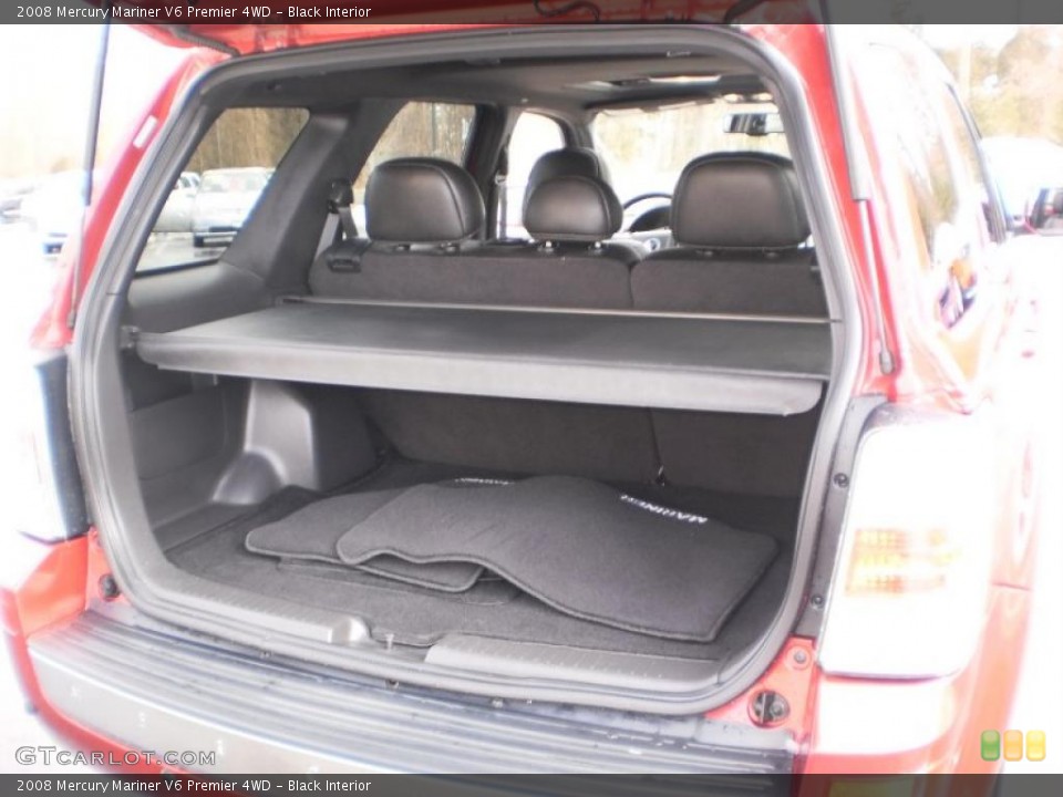 Black Interior Trunk for the 2008 Mercury Mariner V6 Premier 4WD #45889953