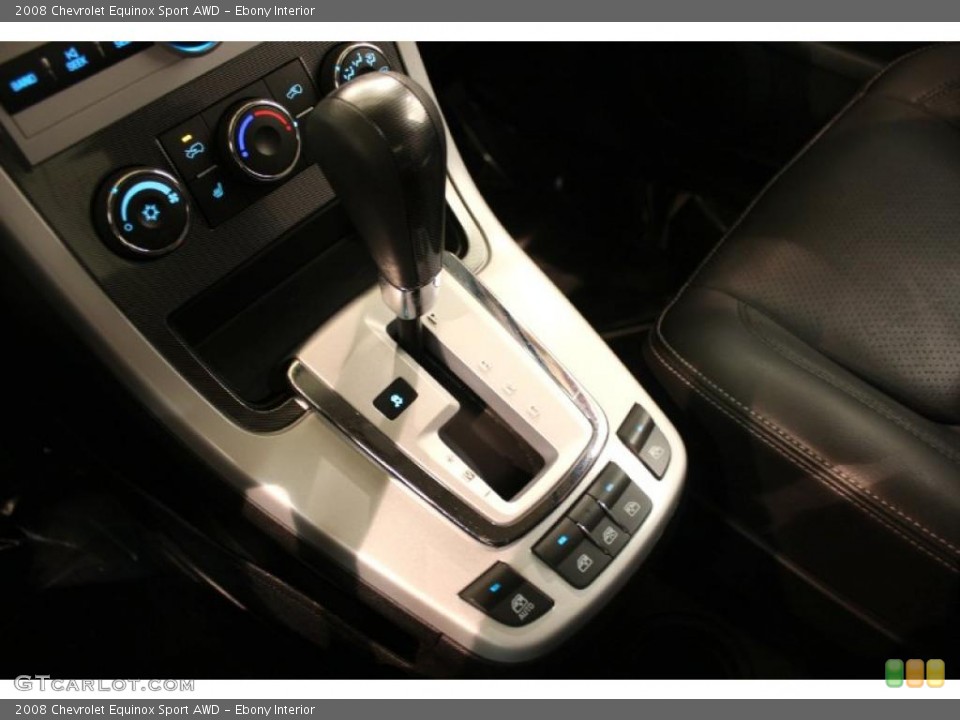 Ebony Interior Transmission for the 2008 Chevrolet Equinox Sport AWD #45890469