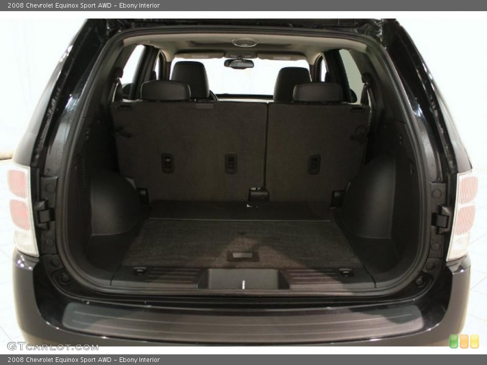 Ebony Interior Trunk for the 2008 Chevrolet Equinox Sport AWD #45890526