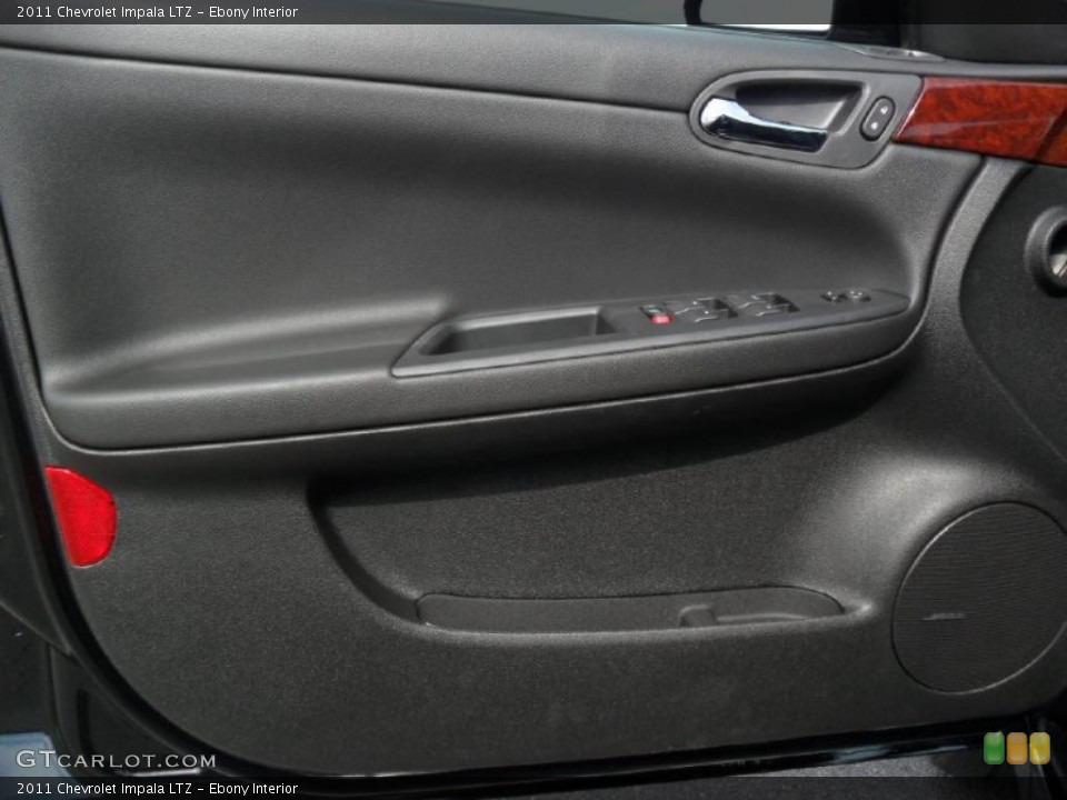 Ebony Interior Door Panel for the 2011 Chevrolet Impala LTZ #45891369