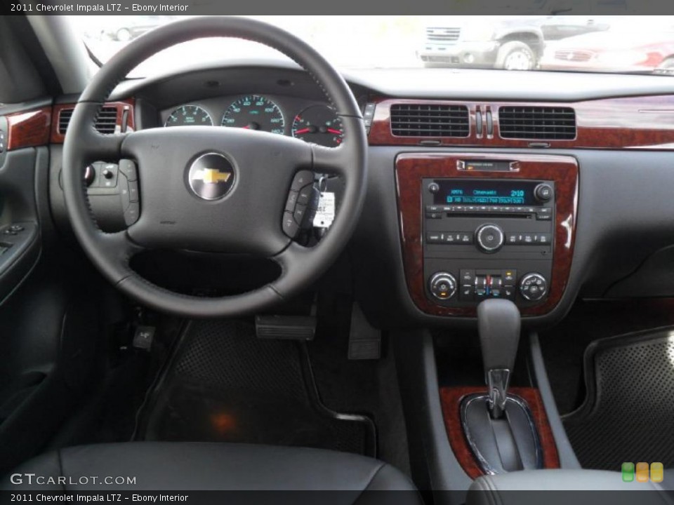 Ebony Interior Dashboard for the 2011 Chevrolet Impala LTZ #45891387