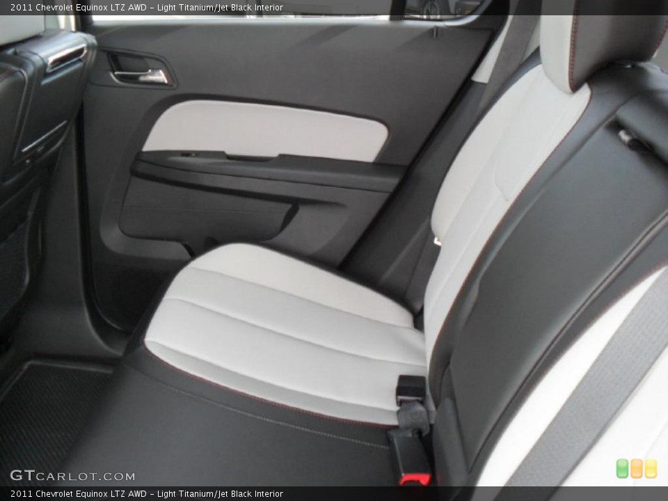 Light Titanium/Jet Black Interior Photo for the 2011 Chevrolet Equinox LTZ AWD #45891615