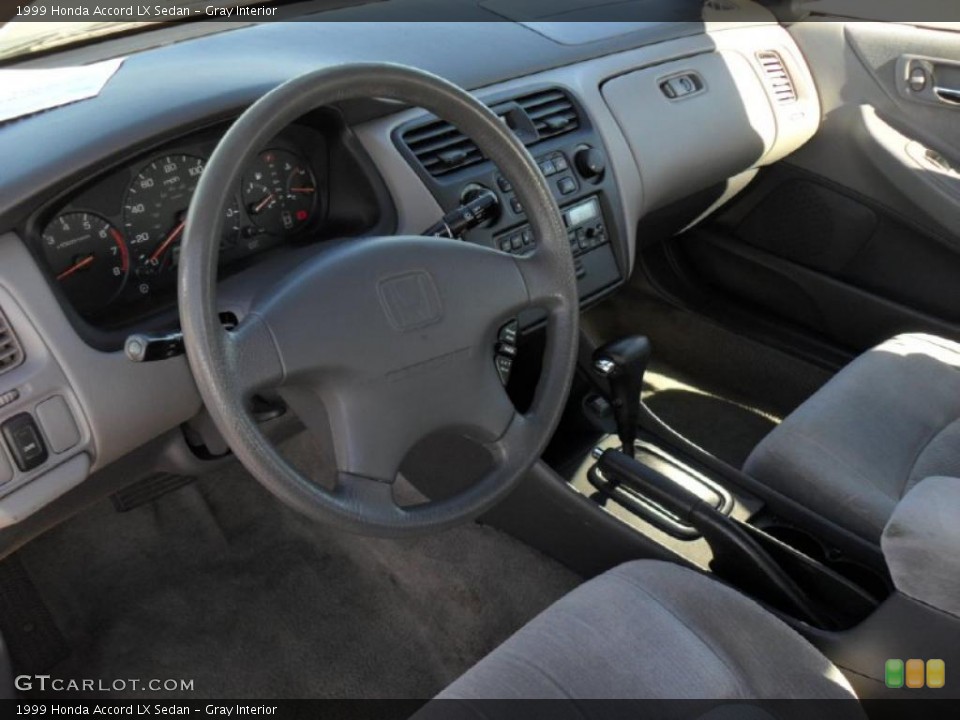 Gray Interior Prime Interior for the 1999 Honda Accord LX Sedan #45892302