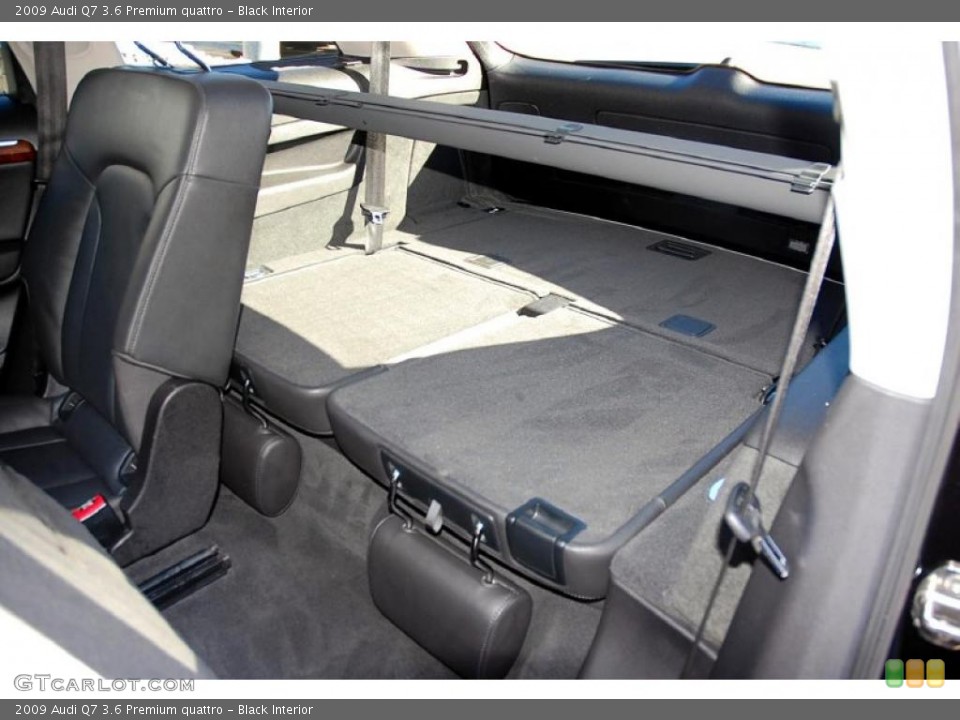 Black Interior Trunk for the 2009 Audi Q7 3.6 Premium quattro #45893943