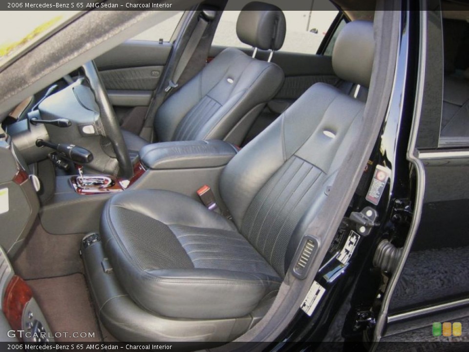 Charcoal Interior Photo for the 2006 Mercedes-Benz S 65 AMG Sedan #45894870