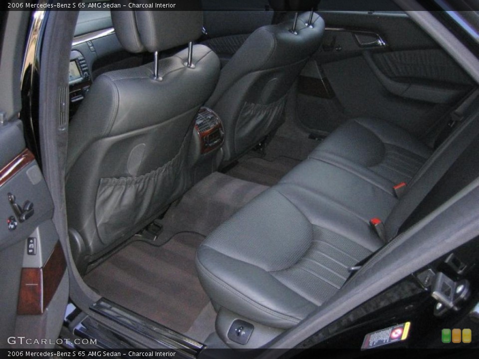 Charcoal Interior Photo for the 2006 Mercedes-Benz S 65 AMG Sedan #45894876
