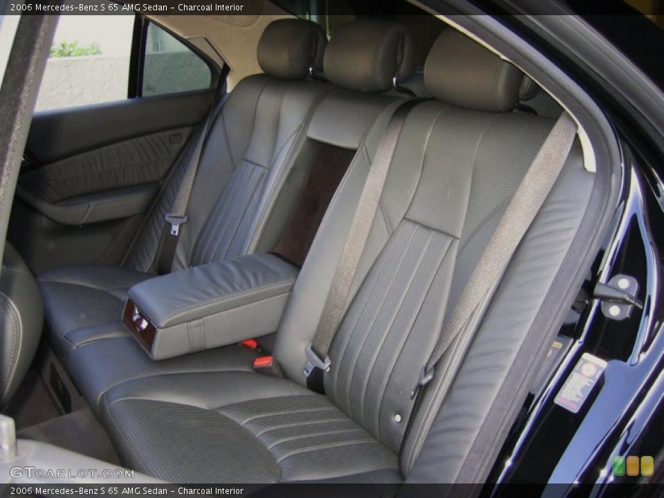 Charcoal Interior Photo for the 2006 Mercedes-Benz S 65 AMG Sedan #45894882