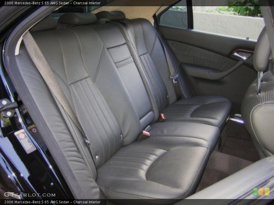 Charcoal Interior Photo for the 2006 Mercedes-Benz S 65 AMG Sedan #45894891