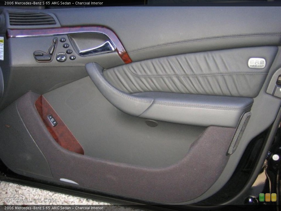 Charcoal Interior Door Panel for the 2006 Mercedes-Benz S 65 AMG Sedan #45895008