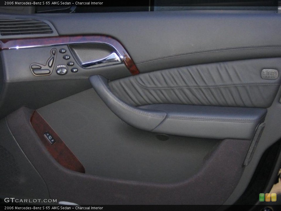 Charcoal Interior Door Panel for the 2006 Mercedes-Benz S 65 AMG Sedan #45895035