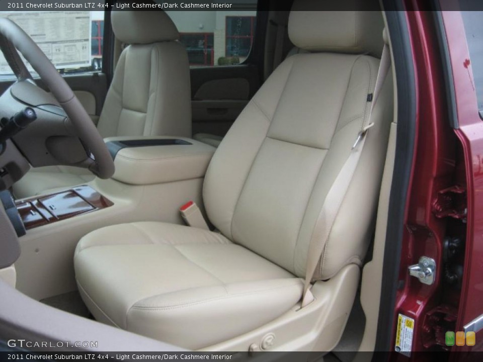 Light Cashmere/Dark Cashmere Interior Photo for the 2011 Chevrolet Suburban LTZ 4x4 #45895131