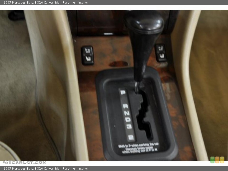 Parchment Interior Transmission for the 1995 Mercedes-Benz E 320 Convertible #45896775