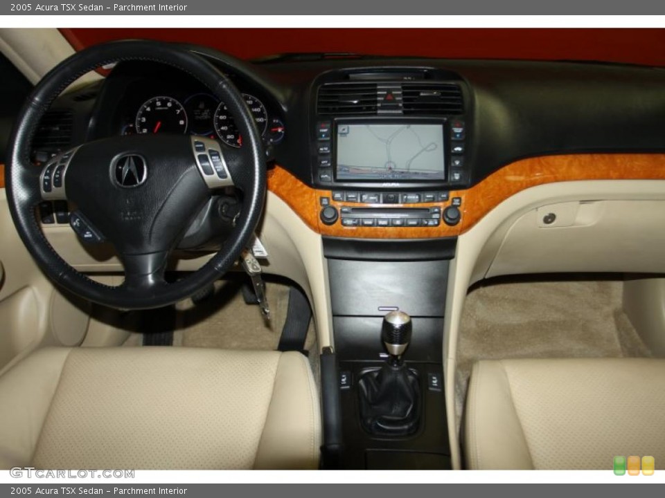 Parchment Interior Dashboard for the 2005 Acura TSX Sedan #45898485