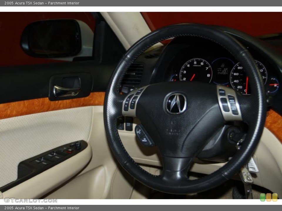 Parchment Interior Steering Wheel for the 2005 Acura TSX Sedan #45898497