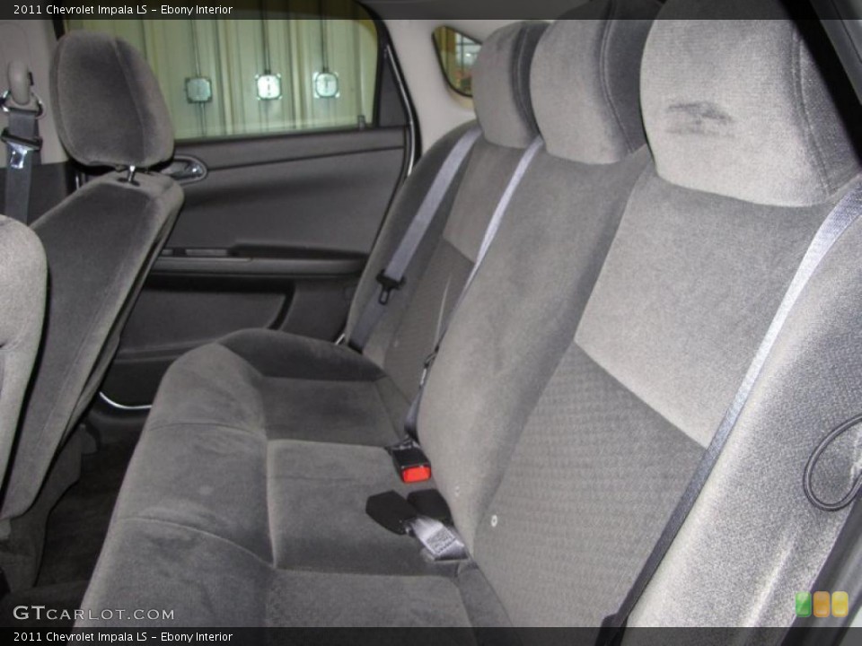 Ebony Interior Photo for the 2011 Chevrolet Impala LS #45898950