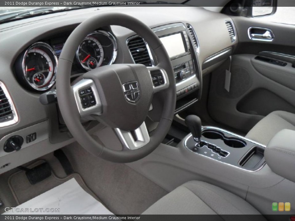 Dark Graystone/Medium Graystone Interior Prime Interior for the 2011 Dodge Durango Express #45903755