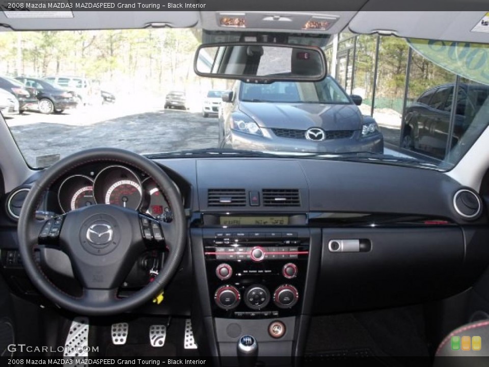 Black Interior Dashboard for the 2008 Mazda MAZDA3 MAZDASPEED Grand Touring #45904448