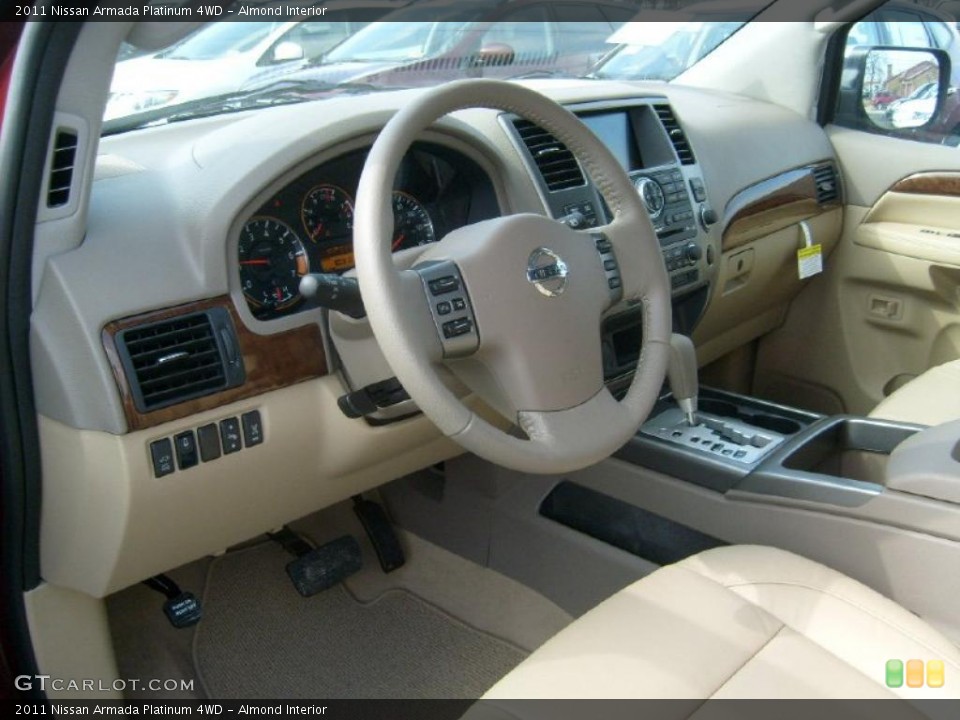 Almond Interior Photo for the 2011 Nissan Armada Platinum 4WD #45904517