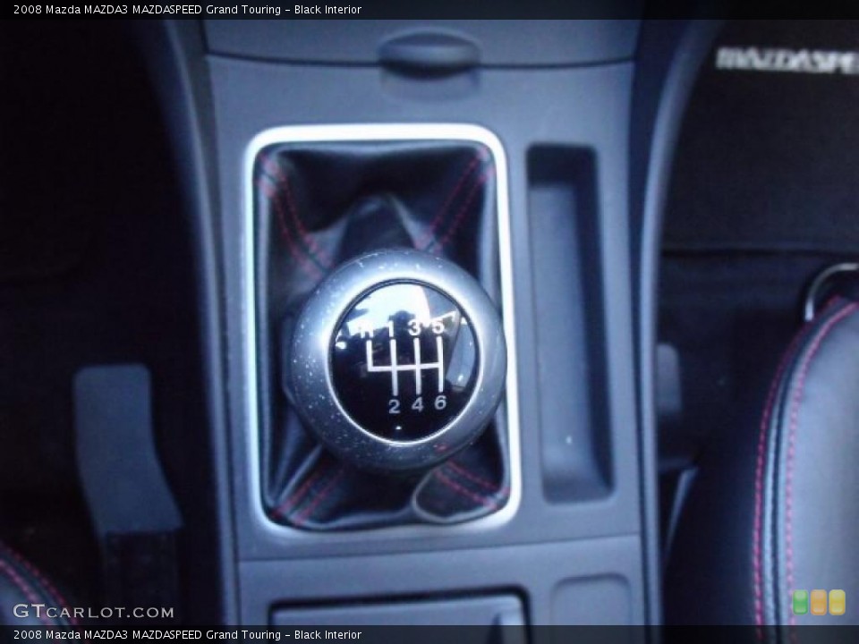 Black Interior Transmission for the 2008 Mazda MAZDA3 MAZDASPEED Grand Touring #45904544