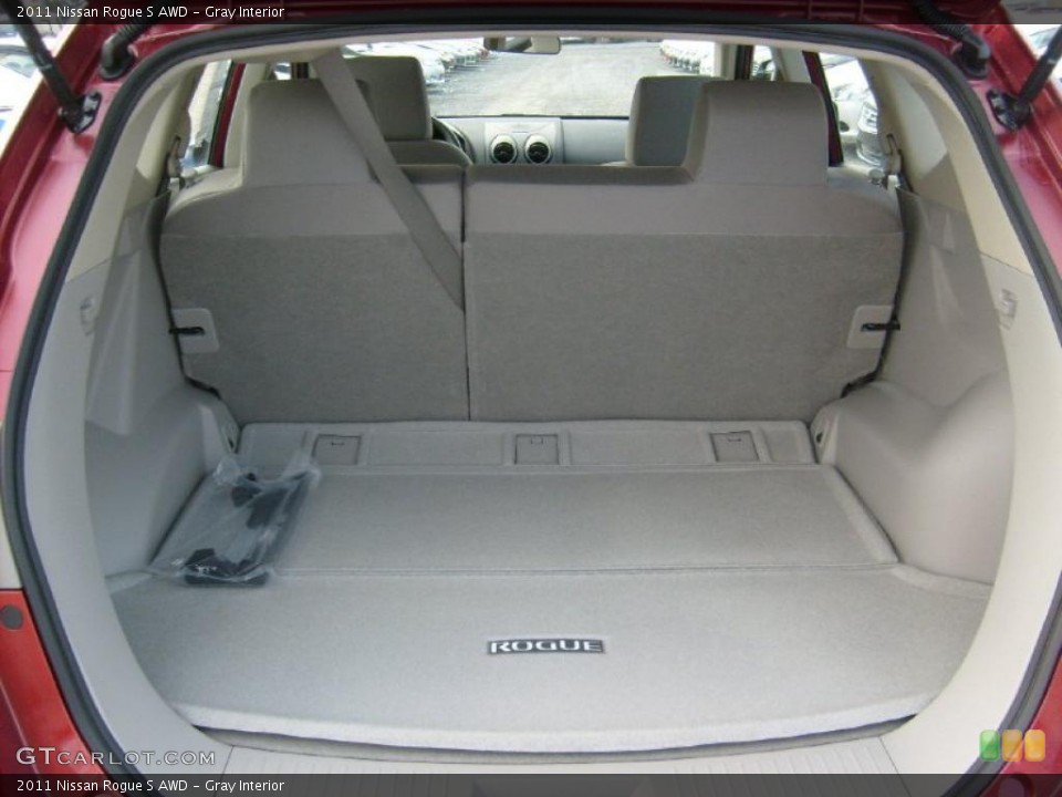 Gray Interior Trunk for the 2011 Nissan Rogue S AWD #45904820