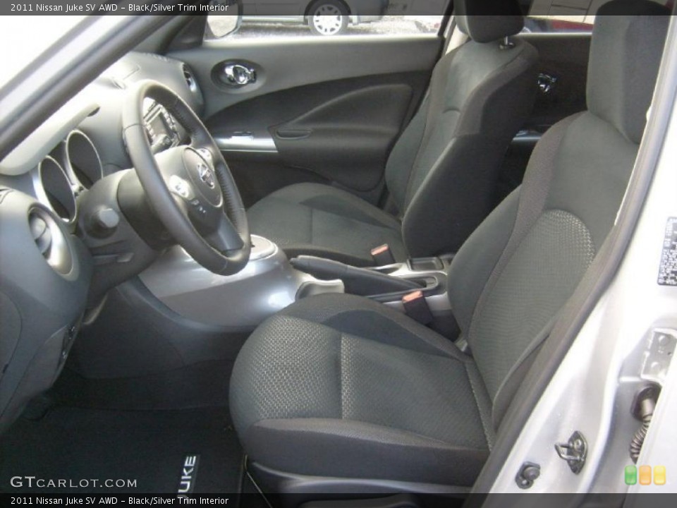 Black/Silver Trim Interior Photo for the 2011 Nissan Juke SV AWD #45904976