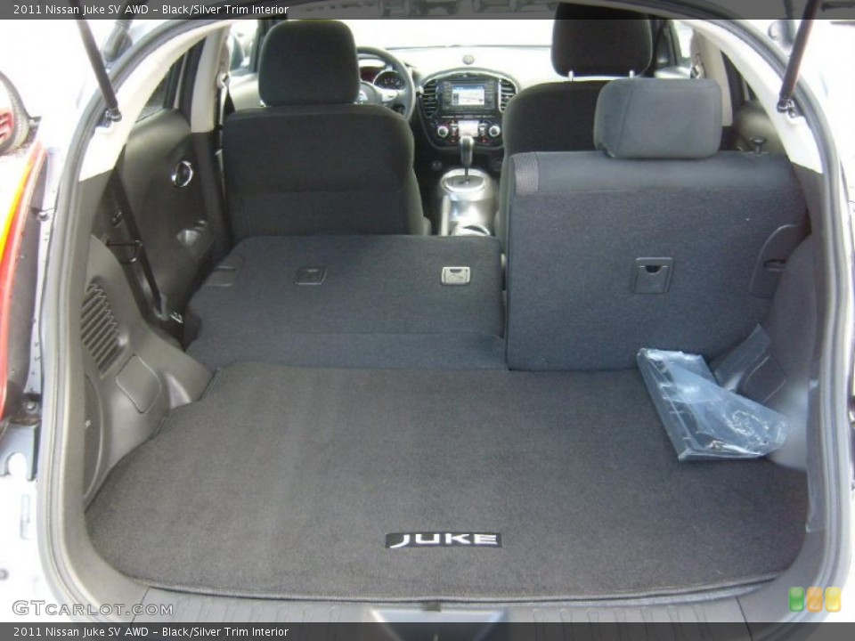 Black/Silver Trim Interior Trunk for the 2011 Nissan Juke SV AWD #45904985