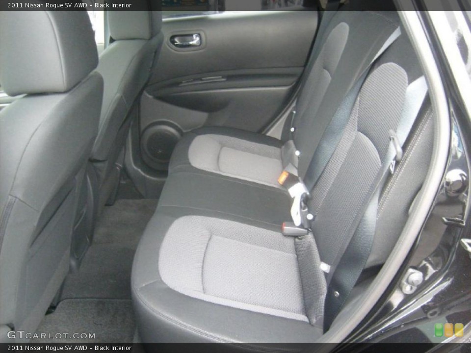Black Interior Photo for the 2011 Nissan Rogue SV AWD #45905165