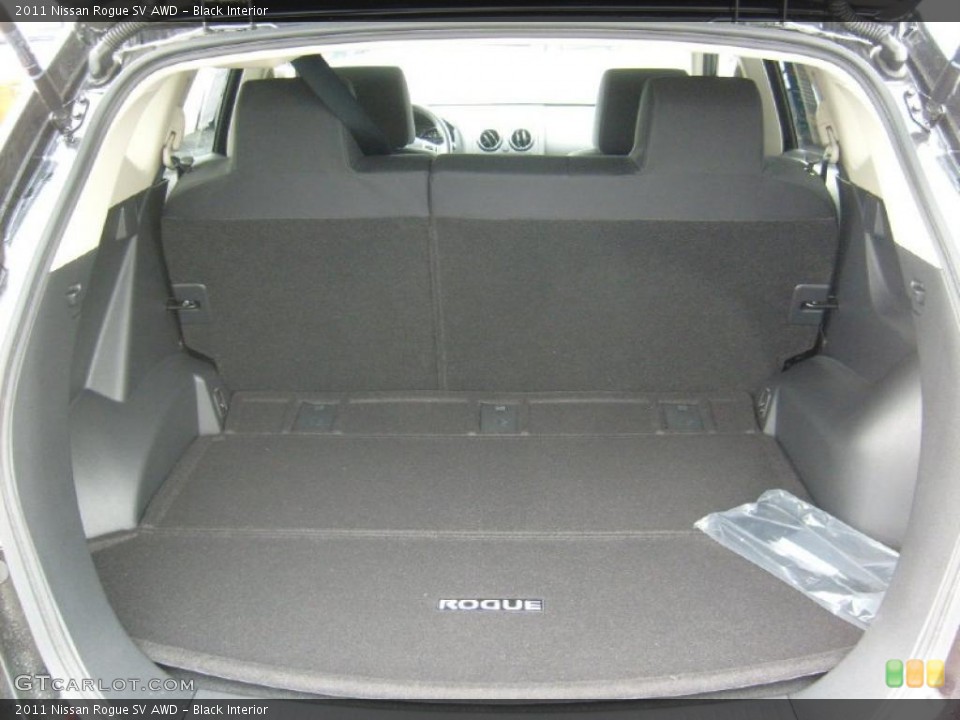 Black Interior Trunk for the 2011 Nissan Rogue SV AWD #45905180
