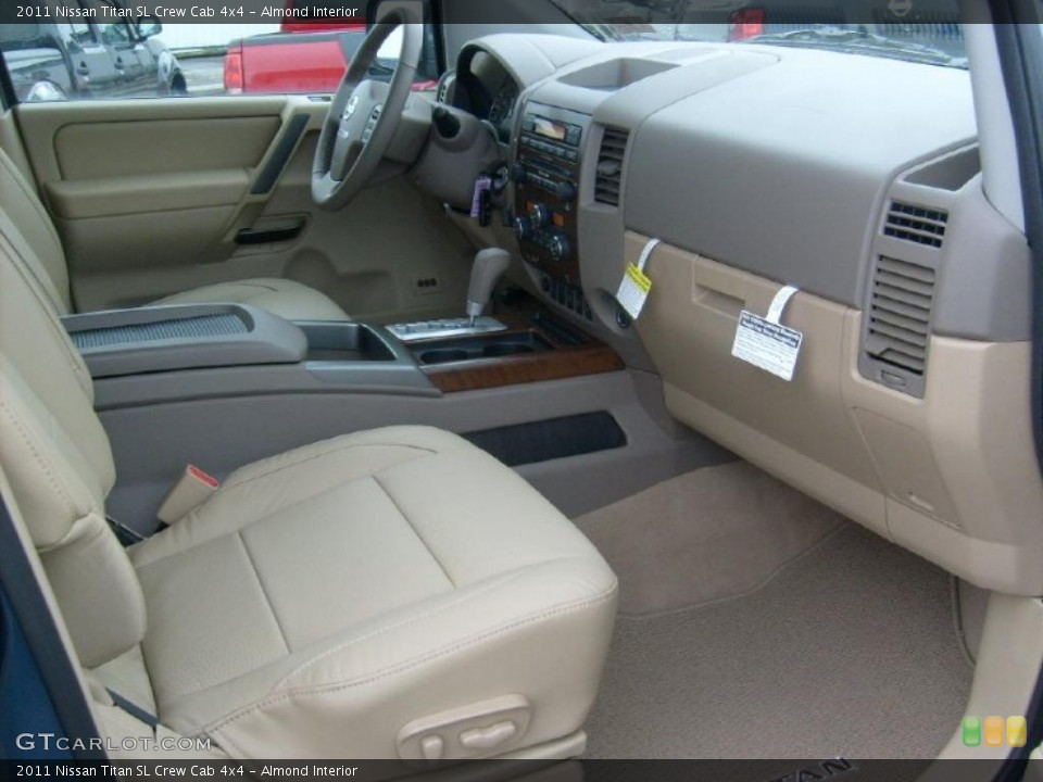 Almond Interior Photo for the 2011 Nissan Titan SL Crew Cab 4x4 #45905189