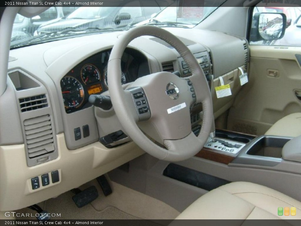 Almond Interior Photo for the 2011 Nissan Titan SL Crew Cab 4x4 #45905276